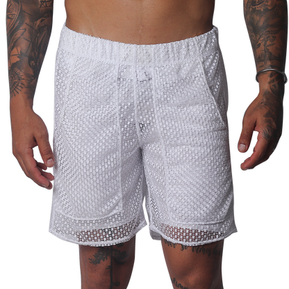 Provocative White Short de Gigo Underwear