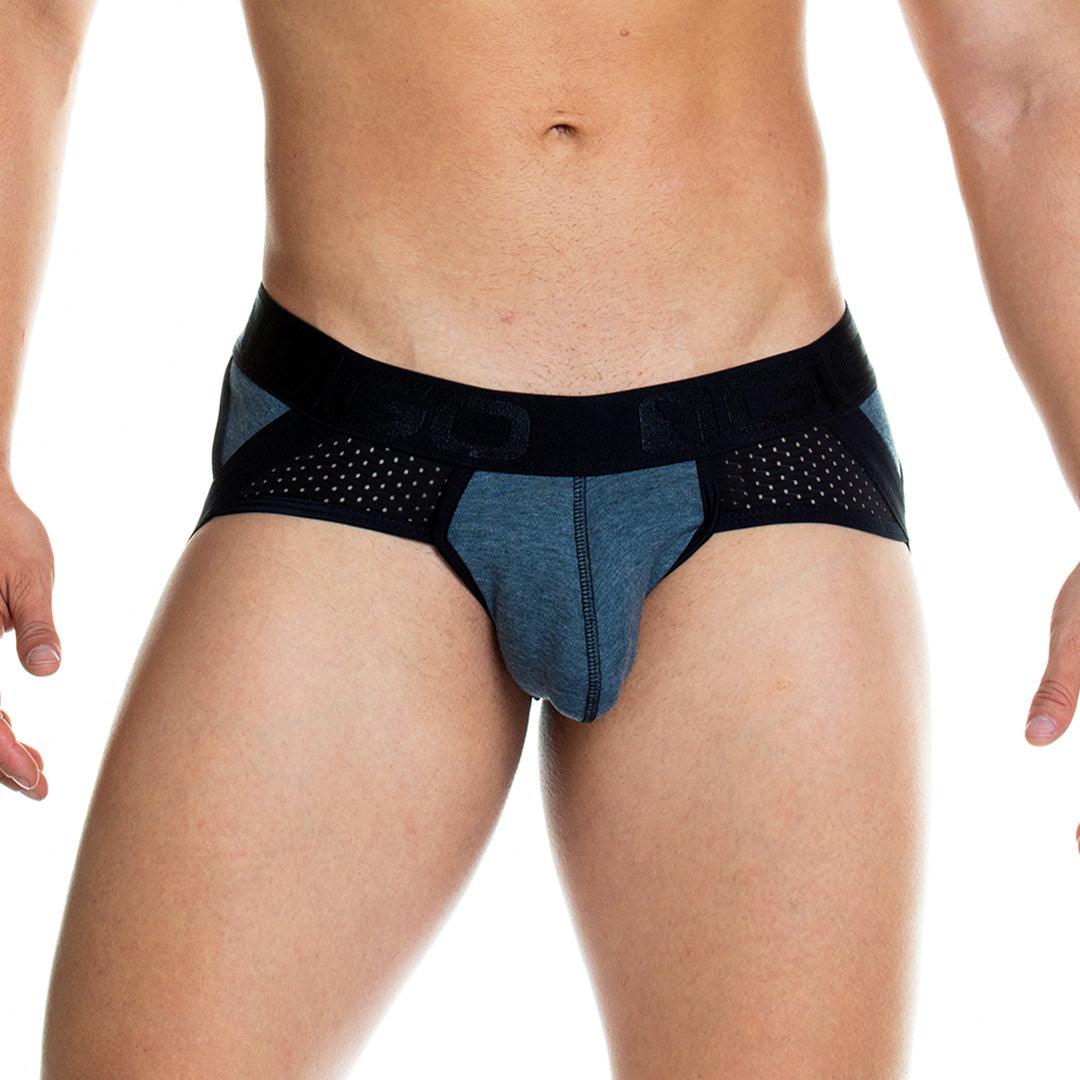 PRUDENCE BLACK BRIEF JOCKSTRAP - Gigo Underwear Colombia