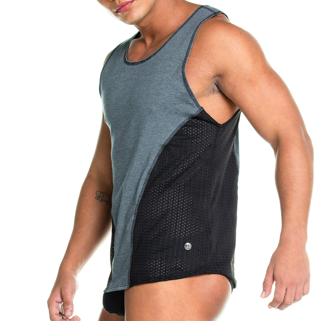 PRUDENCE BLACK TANK - Gigo Underwear Colombia