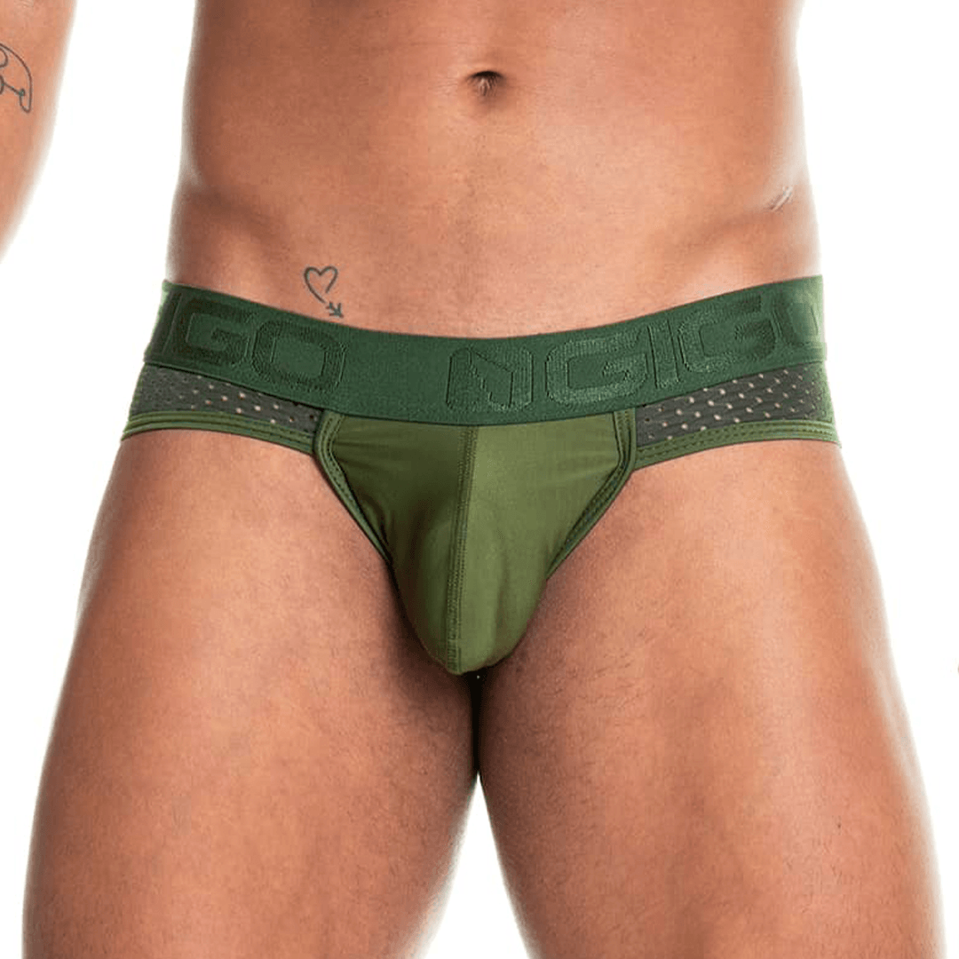 PRUDENCE GREEN BRIEF - Gigo Underwear Colombia