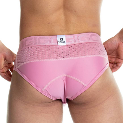 Prudence Nude Brief vista posterior de Gigo Underwear
