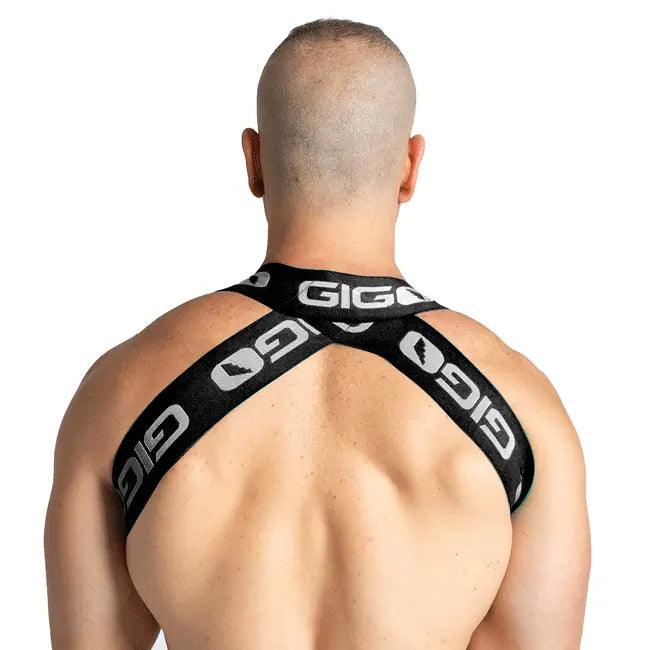 PURITY BLACK HARNESS - Arnés negro sexy para hombres