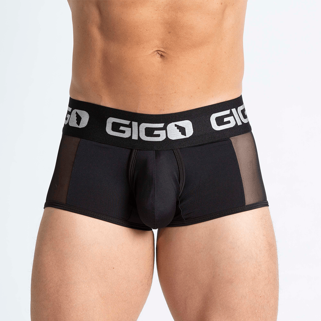 PURITY BLACK TRUNK - Gigo Underwear Colombia