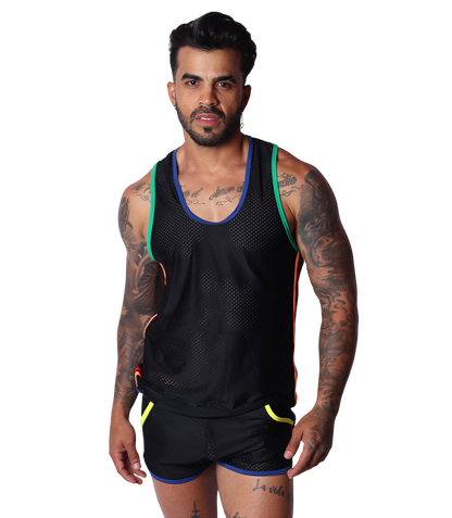 Pride Tank en modelo de Gigo Underwear