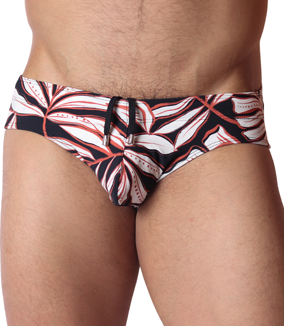 Prisma Black Swim Brief de Gigo Underwear