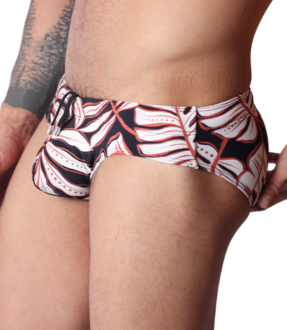 Prisma Black Swim Brief vista frontal de Gigo Underwear