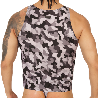 Rank Camouflaged Tank vista frontal de Gigo Underwear