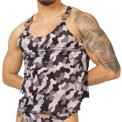 Rank Camouflaged Tank de Gigo Underwear