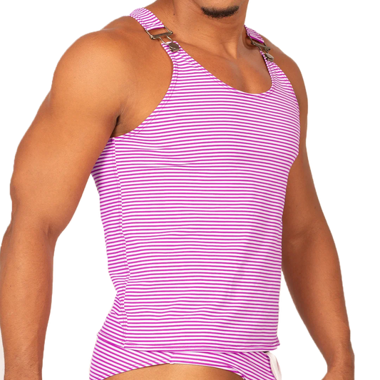 RANK PURPLE TANK - Gigo Underwear Colombia