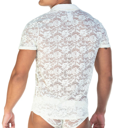 Redemotion Beige Shirt vista posterior de Gigo Underwear