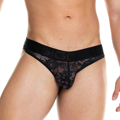 Redemotion Black Brief vista frontal de Gigo Underwear