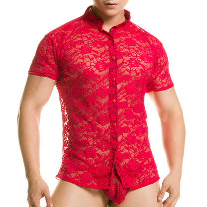 Redemotion Red Shirt vista frontal de Gigo Underwear