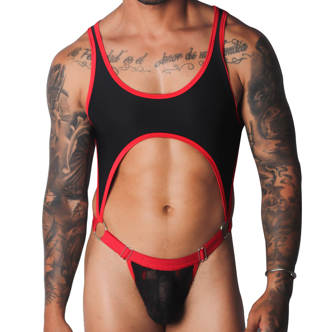 Romantic Black Body de Gigo Underwear
