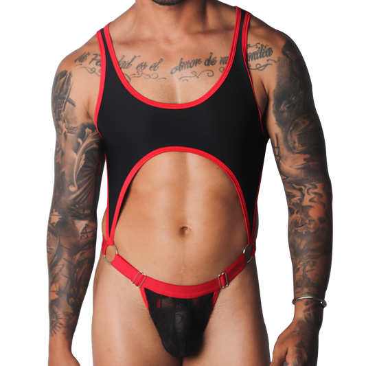 Romantic Black Body de Gigo Underwear