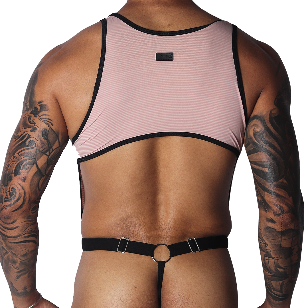 Romantic Pink Body vista posterior de Gigo Underwear