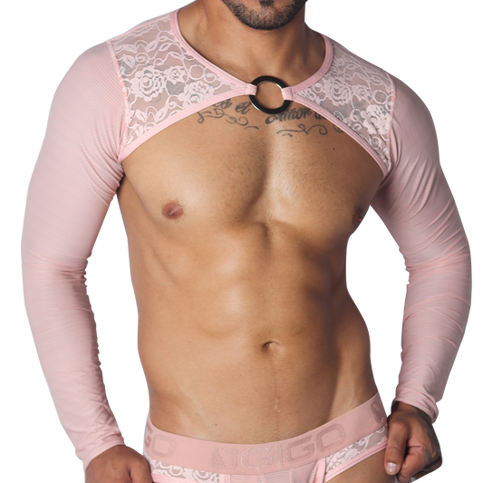 Romantic Pink Harness de Gigo Underwear