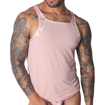 Romantic Pink Tank de Gigo Underwear