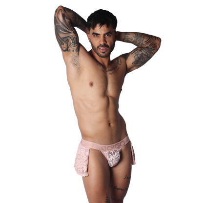 Romantic Pink Skirt en modelo de Gigo Underwear