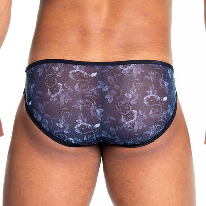 Rose Black Brief en modelo de Gigo Underwear