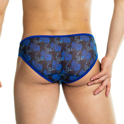 Rose Blue Brief vista posterior de Gigo Underwear