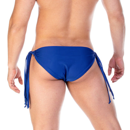Rose Blue Swim Brief vista posterior de Gigo Underwear
