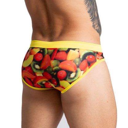 Salad Swim Brief vista frontal de Gigo Underwear