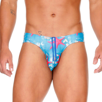 Sea Swim Brief vista frontal de Gigo Underwear