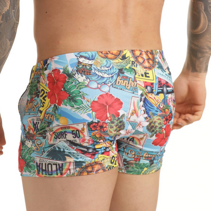 Seventies Beachwear vista posterior de Gigo Underwear