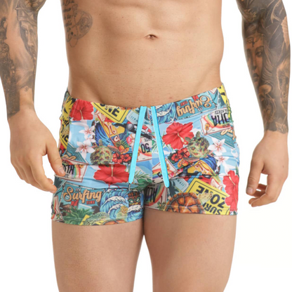 Seventies Beachwear vista frontal de Gigo Underwear