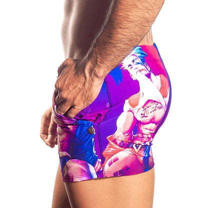 Sexy Men Beachwear vista frontal de Gigo Underwear