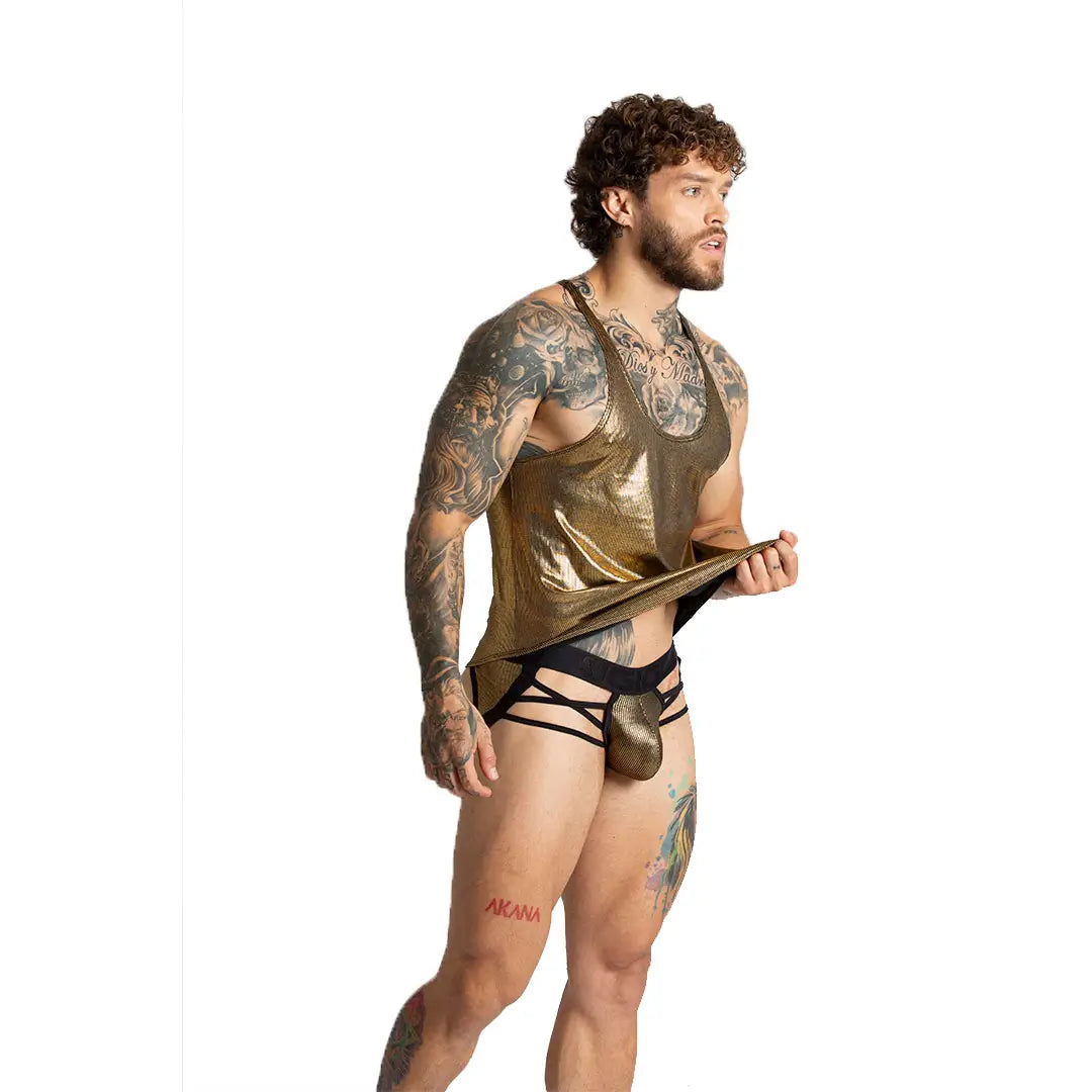 Shinese Tank en modelo de Gigo Underwear