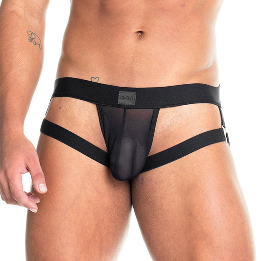 SKIN BLACK JOCKSTRAP - Gigo Underwear Colombia