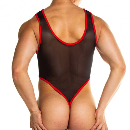 Skin Red Body vista posterior de Gigo Underwear