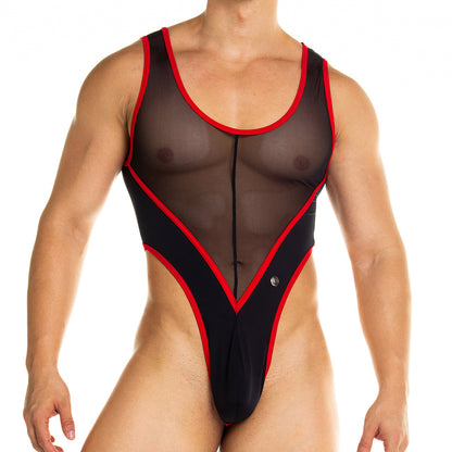 Skin Red Body vista frontal de Gigo Underwear