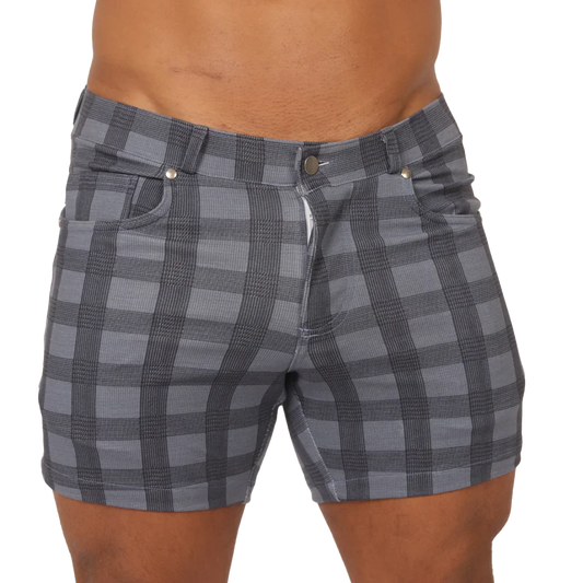 SOCIAL BLUE SQUARE SHORT - Gigo Underwear Colombia