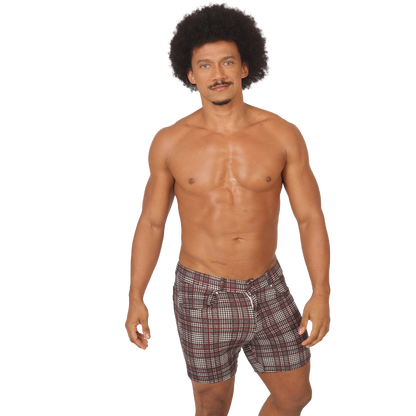 Social Red Short en modelo de Gigo Underwear