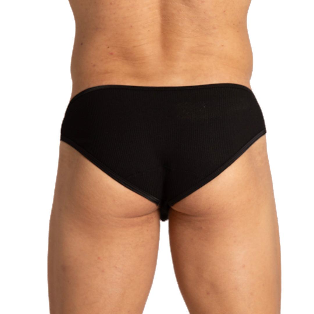 SOFT BLACK BRIEF - Gigo Underwear Colombia