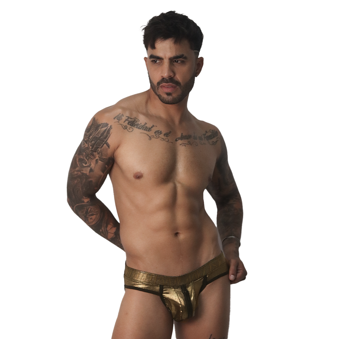 Splendor Brief Jock en modelo de Gigo Underwear
