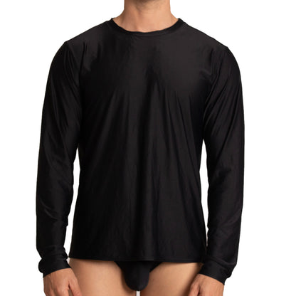 Sport Long Sleeve Shirt vista frontal de Gigo Underwear