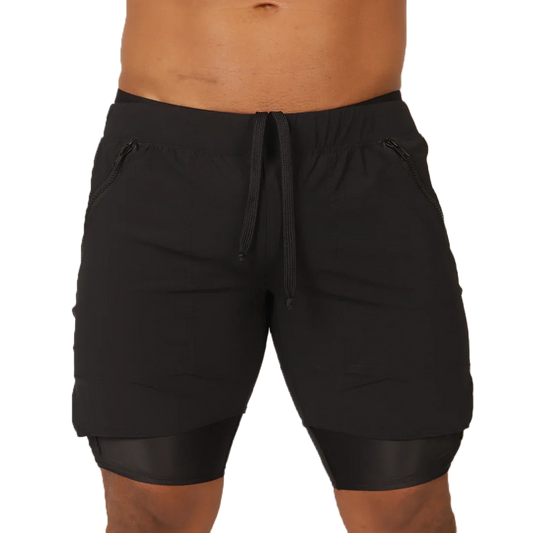 SPORTY BLACK SHORT - Gigo Underwear Colombia