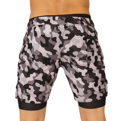 Sporty Camouflage Short vista posterior de Gigo Underwear