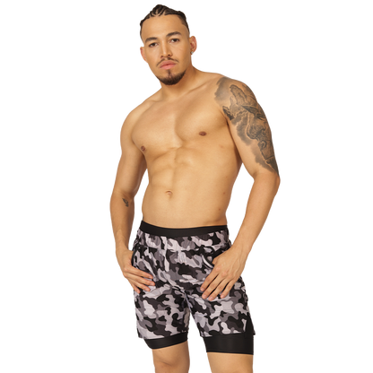 Sporty Camouflage Short en modelo de Gigo Underwear
