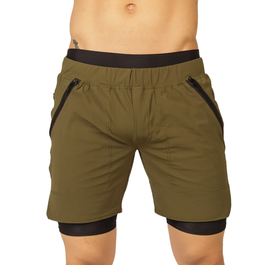 SPORTY GREEN SHORT - Gigo Underwear Colombia
