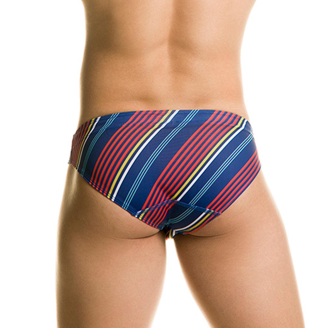 STREAK SWIM BRIEF - Tanga de baño azul para hombres