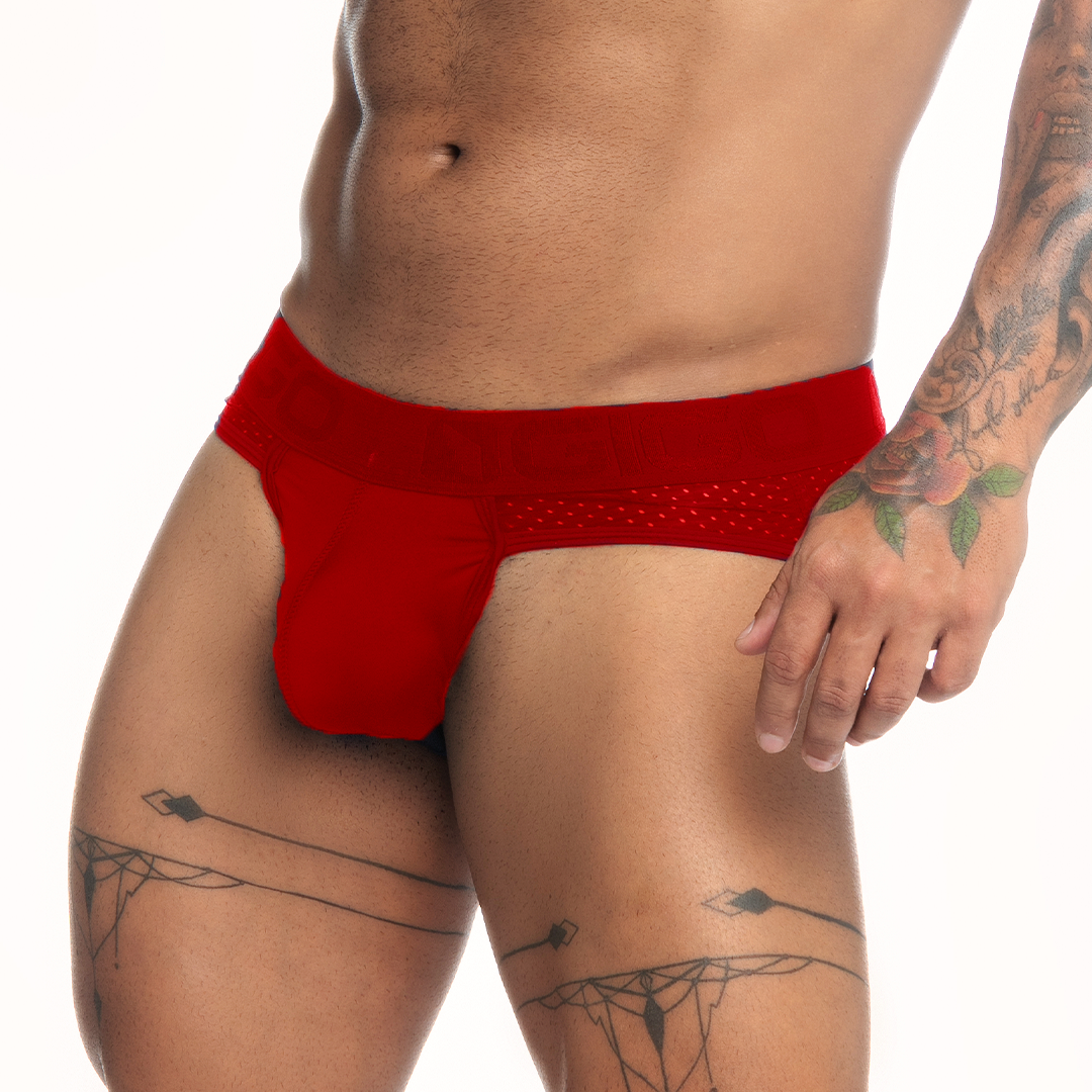 Strech Red Brief de Gigo Underwear