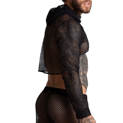 Striking Croop Top vista frontal de Gigo Underwear