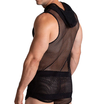 Striking Hoody Tshirt vista frontal de Gigo Underwear