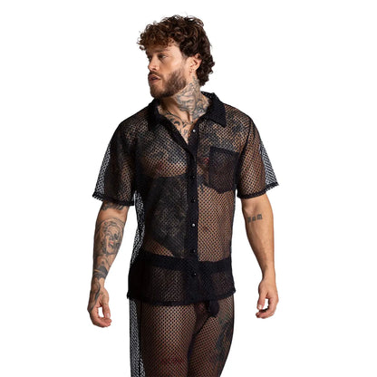 Striking Shirt vista posterior de Gigo Underwear
