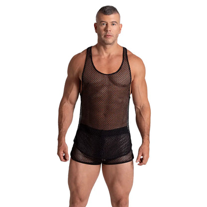 Striking Tank en modelo de Gigo Underwear