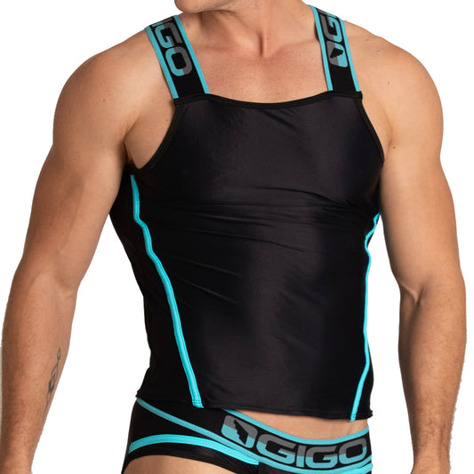 STYLE BLACK TANK - Gigo Underwear Colombia